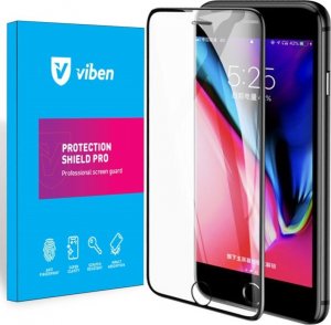 Viben VIBEN Szkło ochronne 5D iPhone 6 6s 7 8 Plus 5,5" : Kolor - czarny 1