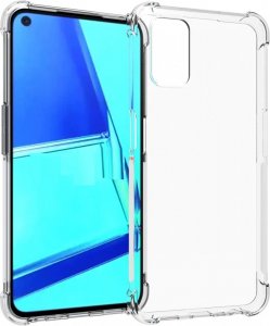 Braders Żelowe bezbarwne etui Anti Shock + Szkło Hartowane do Oppo Reno 5 4G / 5G 5