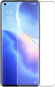 Braders Żelowe bezbarwne etui Anti Shock + Szkło Hartowane do Oppo Reno 5 4G / 5G 6