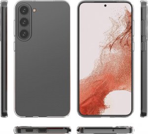 Hurtel Ultra Clear 0.5mm etui Samsung Galaxy S23 cienki pokrowiec przezroczyste 3