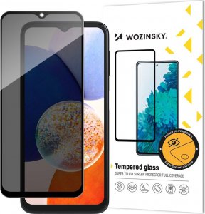 Wozinsky Wozinsky Privacy Glass szkło hartowane Samsung Galaxy A14 5G / Galaxy A14 / Galaxy A34 5G z filtrem Anti Spy prywatyzujące 1