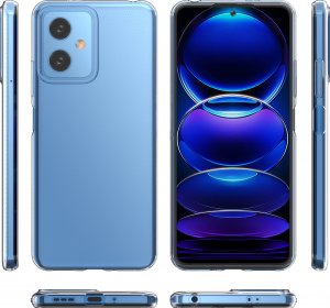 Hurtel Ultra Clear 0.5mm etui Xiaomi Poco X5 5G / Redmi Note 12 5G cienki pokrowiec przezroczyste 4