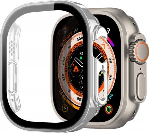 Dux Ducis Dux Ducis Hamo etui do Apple Watch Ultra 49 mm metaliczny pokrowiec na smartwatch srebrne 1