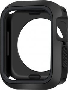 ETUI DO APPLE WATCH 45MM SILICONE CZARNE 1