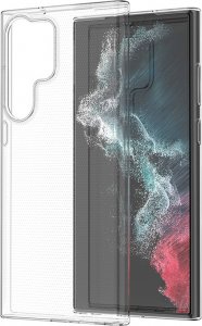 Hurtel Ultra Clear 0.5mm etui Samsung Galaxy S23 Ultra cienki pokrowiec przezroczyste 6