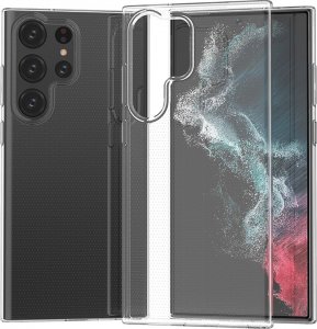 Hurtel Ultra Clear 0.5mm etui Samsung Galaxy S23 Ultra cienki pokrowiec przezroczyste 8