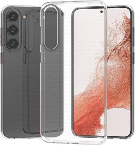 Hurtel Ultra Clear 0.5mm etui Samsung Galaxy S23+ cienki pokrowiec przezroczyste 7