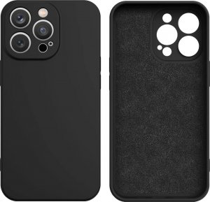 Hurtel Silicone case etui Samsung Galaxy A54 5G silikonowy pokrowiec czarne 1