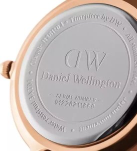 Zegarek Daniel Wellington ZEGAREK DAMSKI DANIEL WELLINGTON DW00100217 - PETITE MELROSE 28mm (zw501b) 5