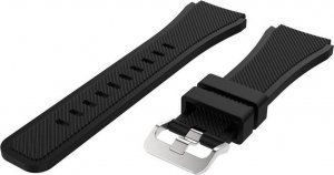 Strado Pasek silikonowy do Huawei Watch GT 2 46 (Czarny) 1