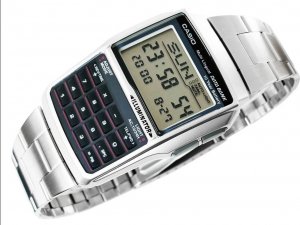 Zegarek Casio Zegarek Męski Casio DATABANK CALCULATOR STEEL 4