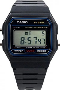 Zegarek Casio F-91W-1YEG Unisex 1