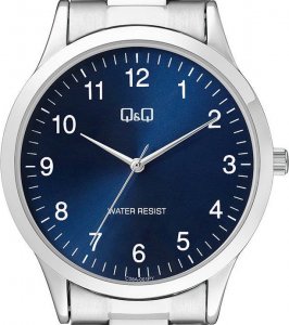 Zegarek Q&Q Zegarek QQ C08A-001P Męski Klasyczny Niebieski 2