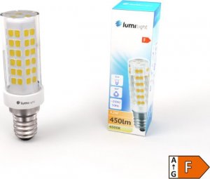 Lumilight ŻARÓWKA LED E14 4,2W 230V T15 TABLICOWA NEUTRALNA 1