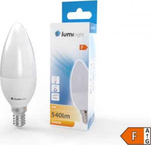 Lumilight ŻARÓWKA LED E14 6W 540LM C37 ŚWIECZKA B. NEUTRALNA 1