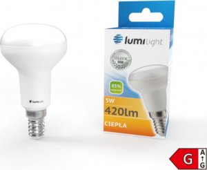 Lumilight ŻARÓWKA LED E14 5W 420LM R39 GRZYBEK BARWA CIEPŁA 1