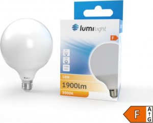 Lumilight ŻARÓWKA LED E27 18W 1620LM G120 KULA BARWA CIEPŁA 1