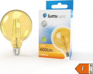 Lumilight ŻARÓWKA LED E27 4,5W FILAMENT EDISON RETRO OZDOBNA 1