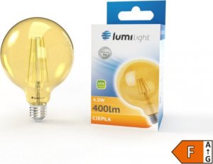 Lumilight ŻARÓWKA LED E27 4,5W FILAMENT EDISON RETRO OZDOBNA 1