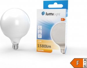 Lumilight ŻARÓWKA LED E27 15W 1580LM G95 KULA BARWA CIEPŁA 1