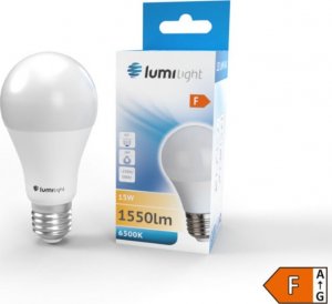 Lumilight ŻARÓWKA LED E27 15W 1550LM A60 BARWA ZIMNA AL+PC 1