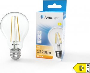 Lumilight ŻARÓWKA LED E27 9W FILAMENT RETRO OZDOBNA CIEPŁA 1