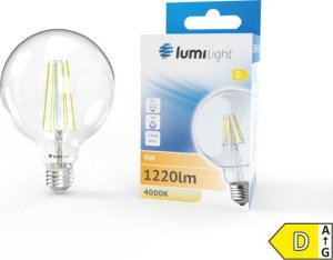 Lumilight ŻARÓWKA LED E27 9W FILAMENT EDISON RETRO OZDOBNA 1