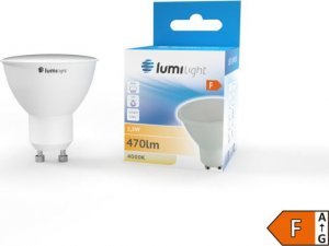 Lumilight ŻARÓWKA LED GU10 5,5W BARWA NEUTRALNA 430LM JDR AL 1