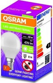 Osram Żarówka LED OSRAM 4,9W E14 1