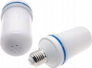 Verk ŻARÓWKA LED IMITUJĄCA ŻYWY PŁOMIEŃ E27 9W OZDOBNA 4