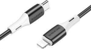 Kabel USB USB-C - Lightning 1 m Czarny (KABAV1350) 1
