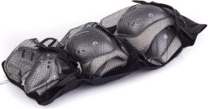 Tempish Ochraniacze 3-częściowe Coolmax srebrne XL 2