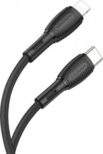 Kabel USB USB-C - Lightning 1 m Czarny (KABAV1479) 1