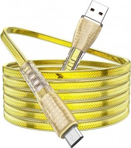 Kabel USB USB-A - microUSB 1 m Złoty (KABAV1237) 1