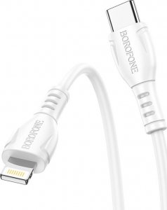 Kabel USB USB-C - Lightning 1 m Biały (KABAV1161) 2