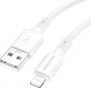 Kabel USB USB-A - Lightning 1 m Biały (KABAV1369) 1