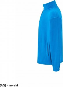 JHK FLRA 300 - bluza z mikropolaru, wykończenie antypilingowe, suwak w kolorze polaru - granatowy M 26