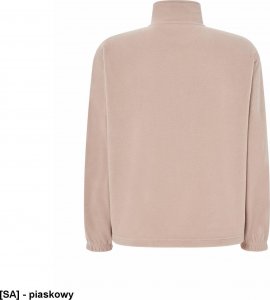 JHK FLRA 300 - bluza z mikropolaru, wykończenie antypilingowe, suwak w kolorze polaru - granatowy M 28