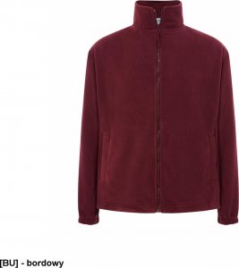 JHK FLRA 300 - bluza z mikropolaru, wykończenie antypilingowe, suwak w kolorze polaru - granatowy M 3