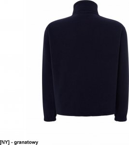JHK FLRA 300 - bluza z mikropolaru, wykończenie antypilingowe, suwak w kolorze polaru - granatowy M 32