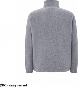 JHK FLRA 300 - bluza z mikropolaru, wykończenie antypilingowe, suwak w kolorze polaru - granatowy M 47