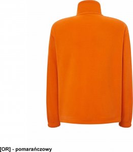 JHK FLRA 300 - bluza z mikropolaru, wykończenie antypilingowe, suwak w kolorze polaru - granatowy M 10