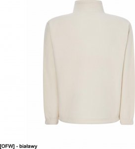 JHK FLRA 300 - bluza z mikropolaru, wykończenie antypilingowe, suwak w kolorze polaru - czerwony M 19