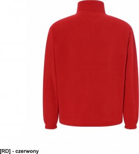 JHK FLRA 300 - bluza z mikropolaru, wykończenie antypilingowe, suwak w kolorze polaru - czarny S 35