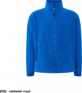 JHK FLRA 300 - bluza z mikropolaru, wykończenie antypilingowe, suwak w kolorze polaru - czarny S 49