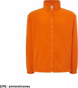 JHK FLRA 300 - bluza z mikropolaru, wykończenie antypilingowe, suwak w kolorze polaru - leśny zielony S 8