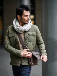 Always Wild Listonoszka skórzana Always Wild [DH] 251-MH brązowa 4