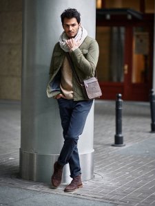 Always Wild Listonoszka skórzana Always Wild [DH] 251-MH brązowa 6