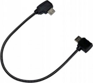 Kabel USB BRDRC microUSB - microUSB 0.2 m Czarny 1