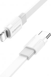 Kabel USB USB-C - Lightning 1 m Biały (KABAV1498) 1